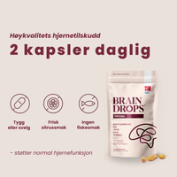BrainDrops Original 60 stk
