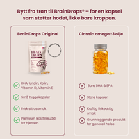 BrainDrops Original 60 stk