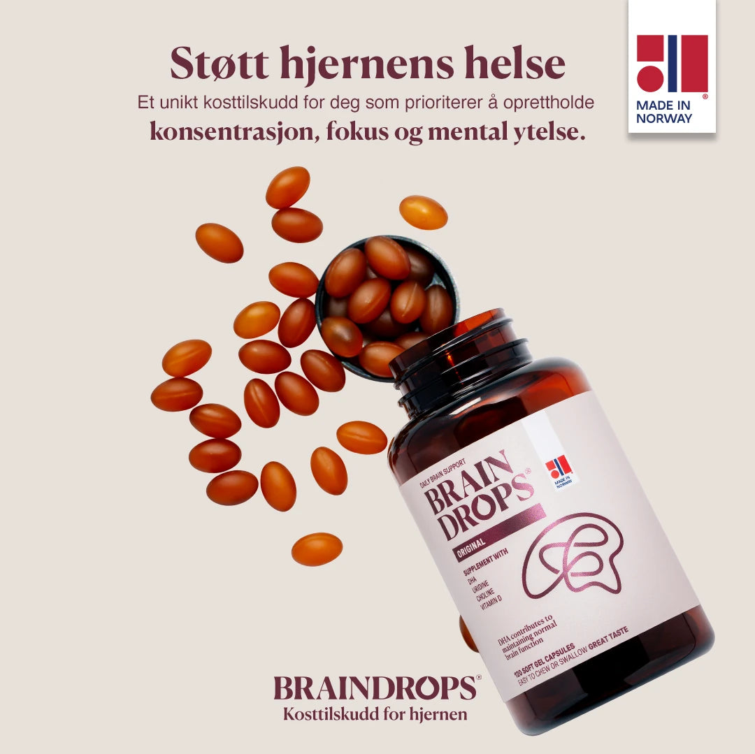 BrainDrops Original - Prøvepakke